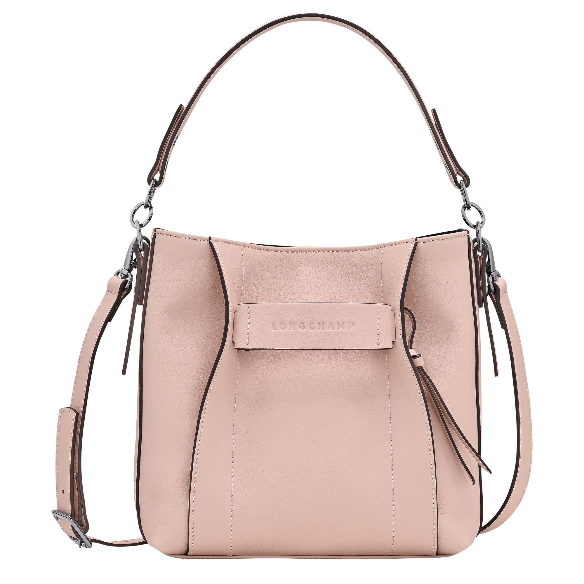 Crossbody bag S, Petal Pink - View 1 of
5 - zoom in Longchamp 3D Crossbody bag S, Petal Pink