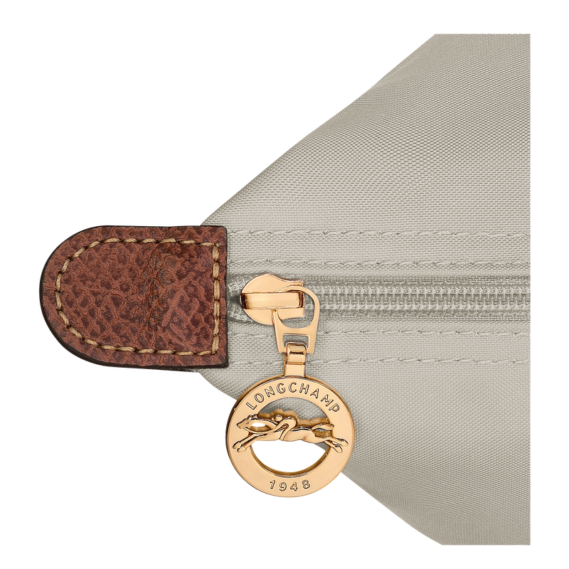 Sac &agrave; main M Le Pliage Original , Toile recycl&eacute;e - Galet  - Vue 5 de 6