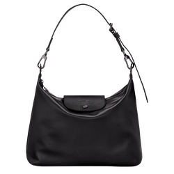 Sac porté épaule M Le Pliage Xtra , Cuir - Noir