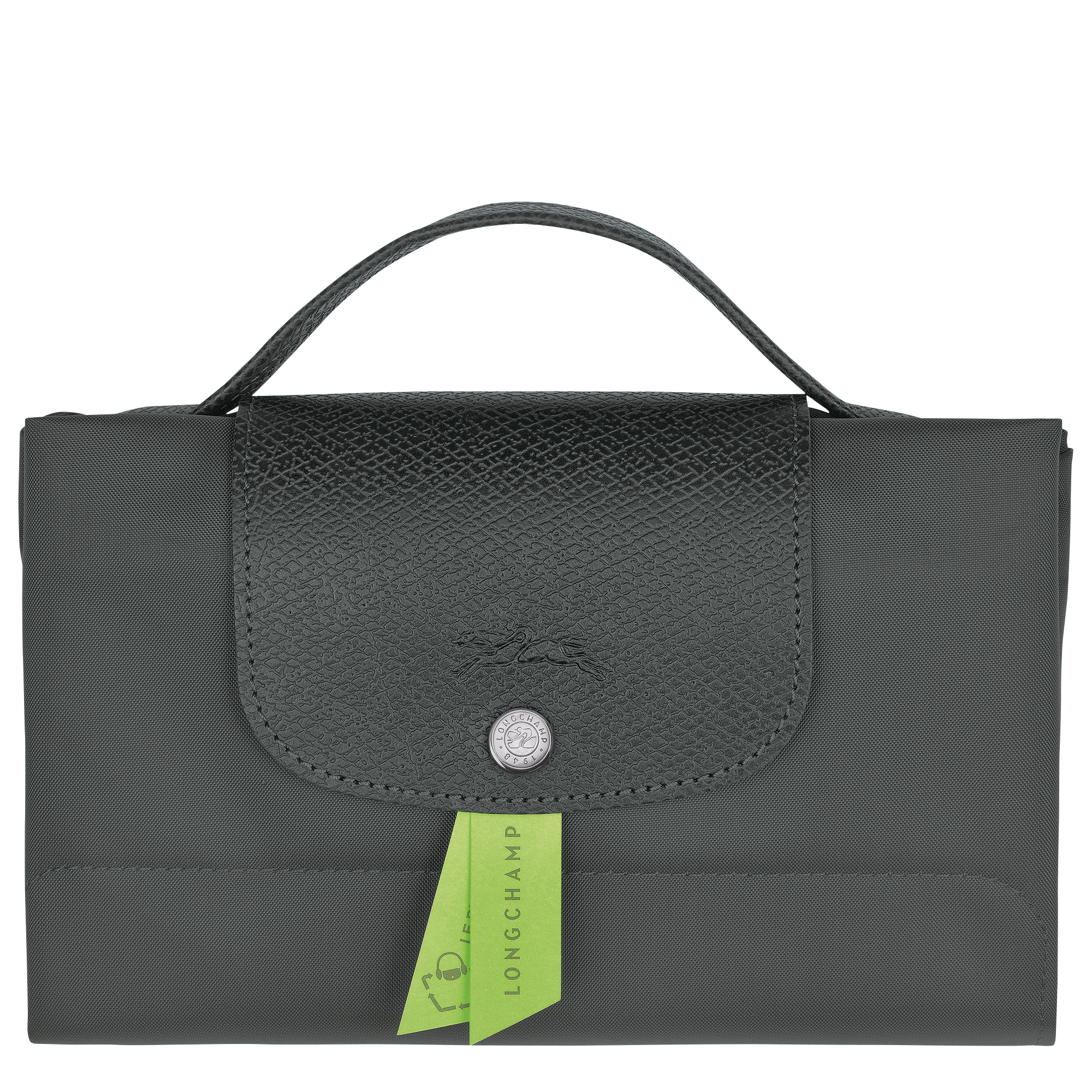 Le Pliage Green Briefcase S, Graphite