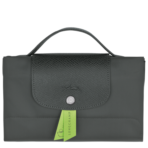 Le Pliage Green S Briefcase , Graphite - Recycled canvas - View 5 of 5