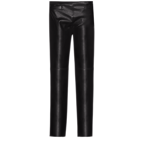 Pantalones , Piel de cordero - Negro - Vista 1 de 3