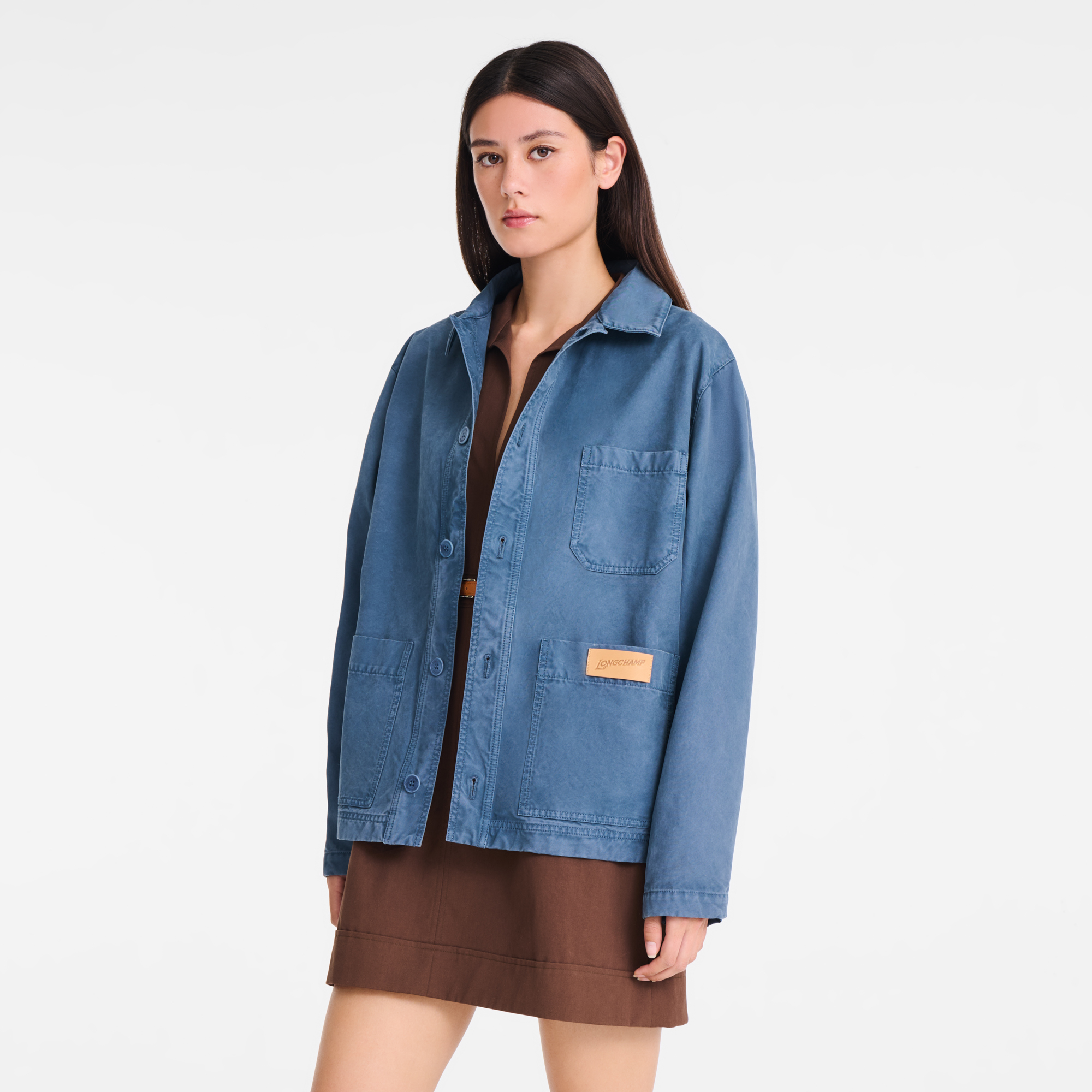 null Chaqueta, Azul Pizarra