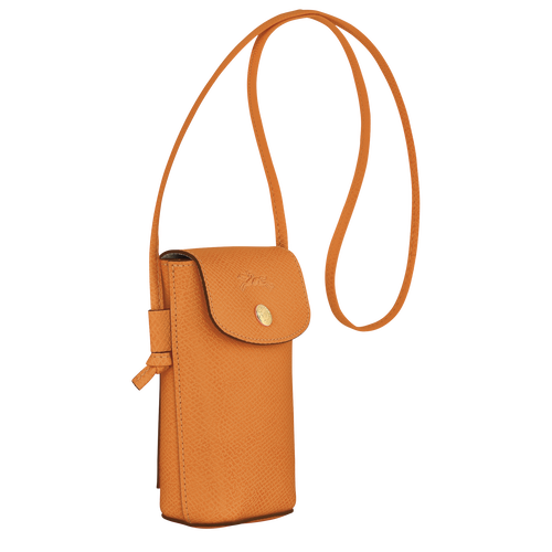 Portemonnaie mit Lederband Épure , Leder - Apricot - Ansicht 3 von 3