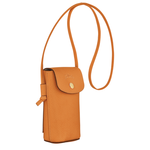 Portemonnaie mit Lederband Épure , Leder - Apricot - Ansicht 3 von 3