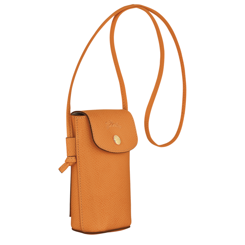 Épure Phone case with leather lace , Apricot - Leather  - View 3 of  3