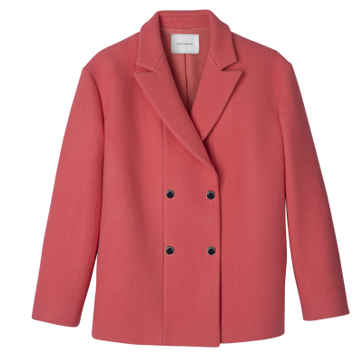 Straight peacoat, Blush