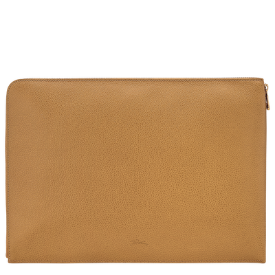 Le Foulonné Laptop case, Nutmeg