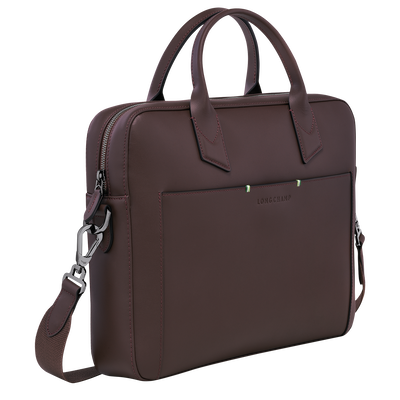 Longchamp sur Seine Briefcase S, Mocha
