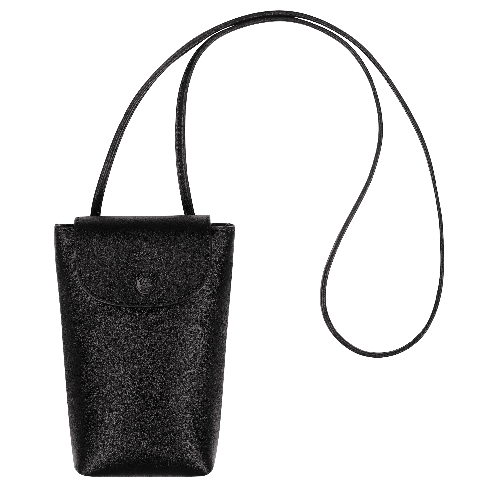 Longchamp Black Le Pliage Cuir Cross Body Bag  Crossbody bag, Longchamp  black, Jeans and black boots