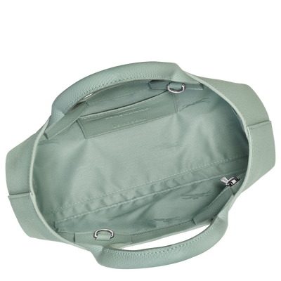 Le Roseau S Handbag Celadon Leather Longchamp IE
