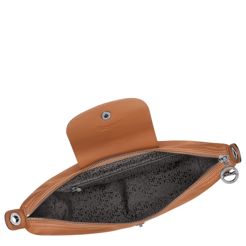 Le Pliage Xtra M Hobo bag , Cashew - Leather  - View 5 of  6 Le Pliage Xtra M Hobo bag , Cashew - Leather  - View 5 of  6