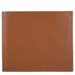 Carteira Le Foulonn&eacute; , Pele - Caramelo