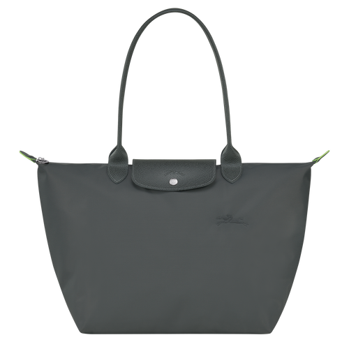 Sac cabas L Le Pliage Green , Toile recyclée - Graphite - Vue 1 de 6