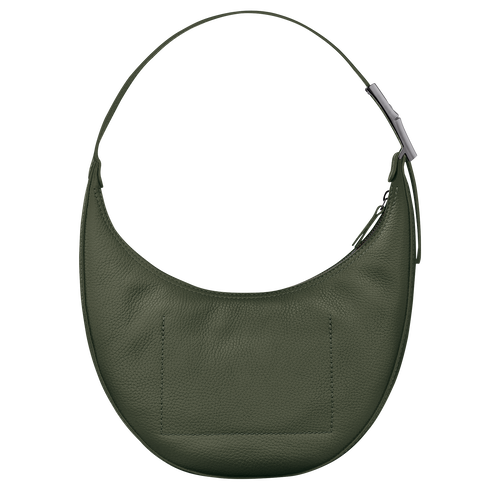 Roseau Essential M Hobo bag , Khaki - Leather - View 4 of 4
