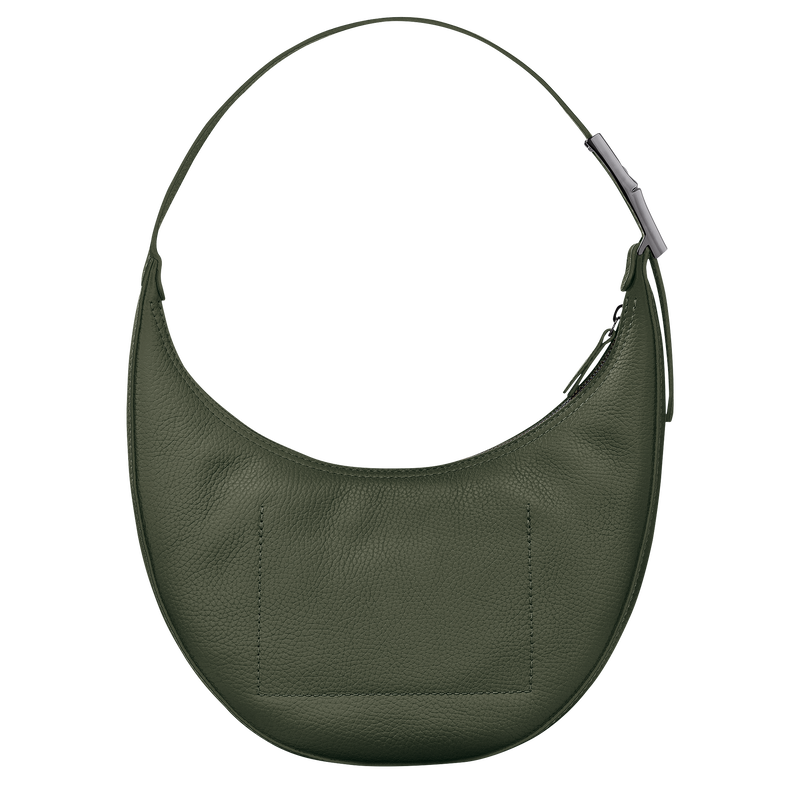 Roseau Essential M Hobo bag , Khaki - Leather  - View 4 of 4