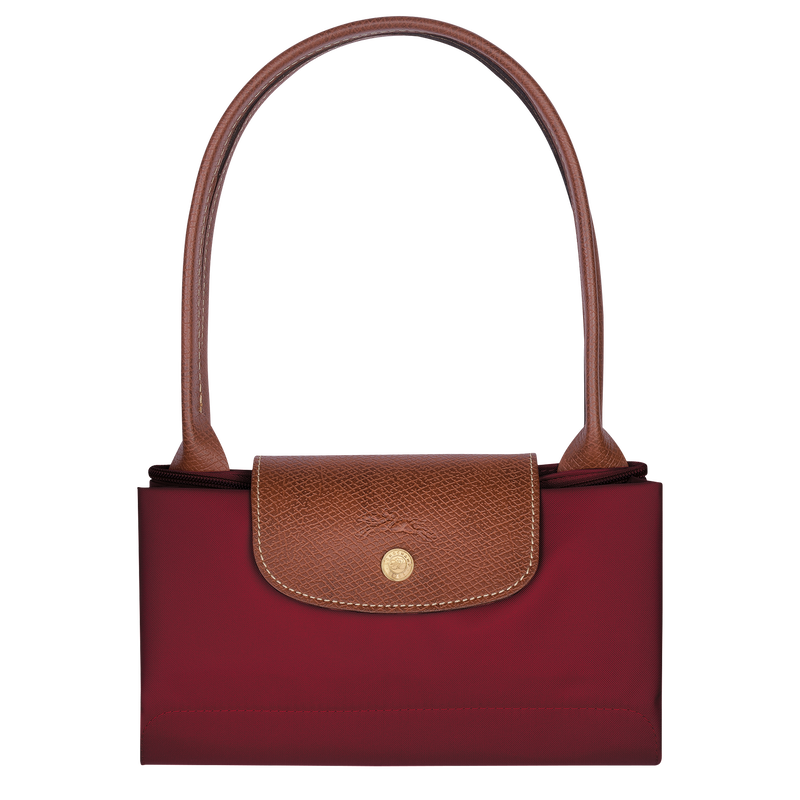 Sac cabas M Le Pliage Original , Toile recyclée - Rouge  - Vue 5 de 5