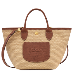 Le Pliage Collection XS Basket bag , Brown - Canvas