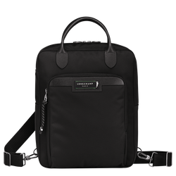 Le Pliage Energy 後背包 M , 黑色 - 再生帆布