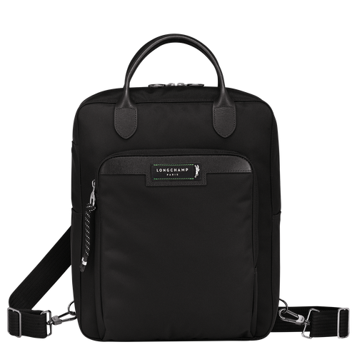 Rucksack M Le Pliage Energy , Recyceltes Canvas - Schwarz - Ansicht 1 von 4