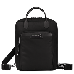 Le Pliage Energy M Backpack , Black - Recycled canvas