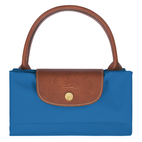 Le Pliage Original M Handbag , Cobalt - Recycled canvas - View 5 of 5