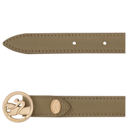 Archive Ladies' belt , Olive - Leather