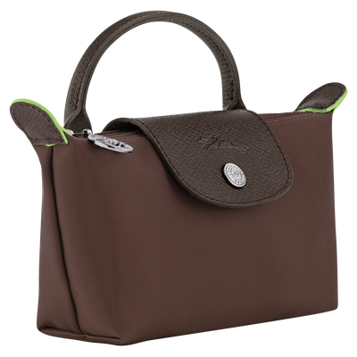 Le Pliage Green 附提把的小袋子 , 摩卡色 - 再生帆布