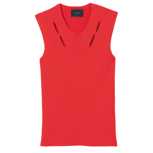 Spring/Summer 2023 Collection Knitted top, Orange