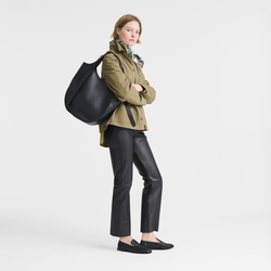 Saco XL Le Foulonn&eacute; , Pele - Preto