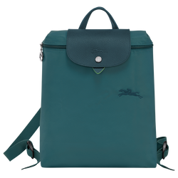 Le Pliage Green M Backpack , Peacock - Recycled canvas