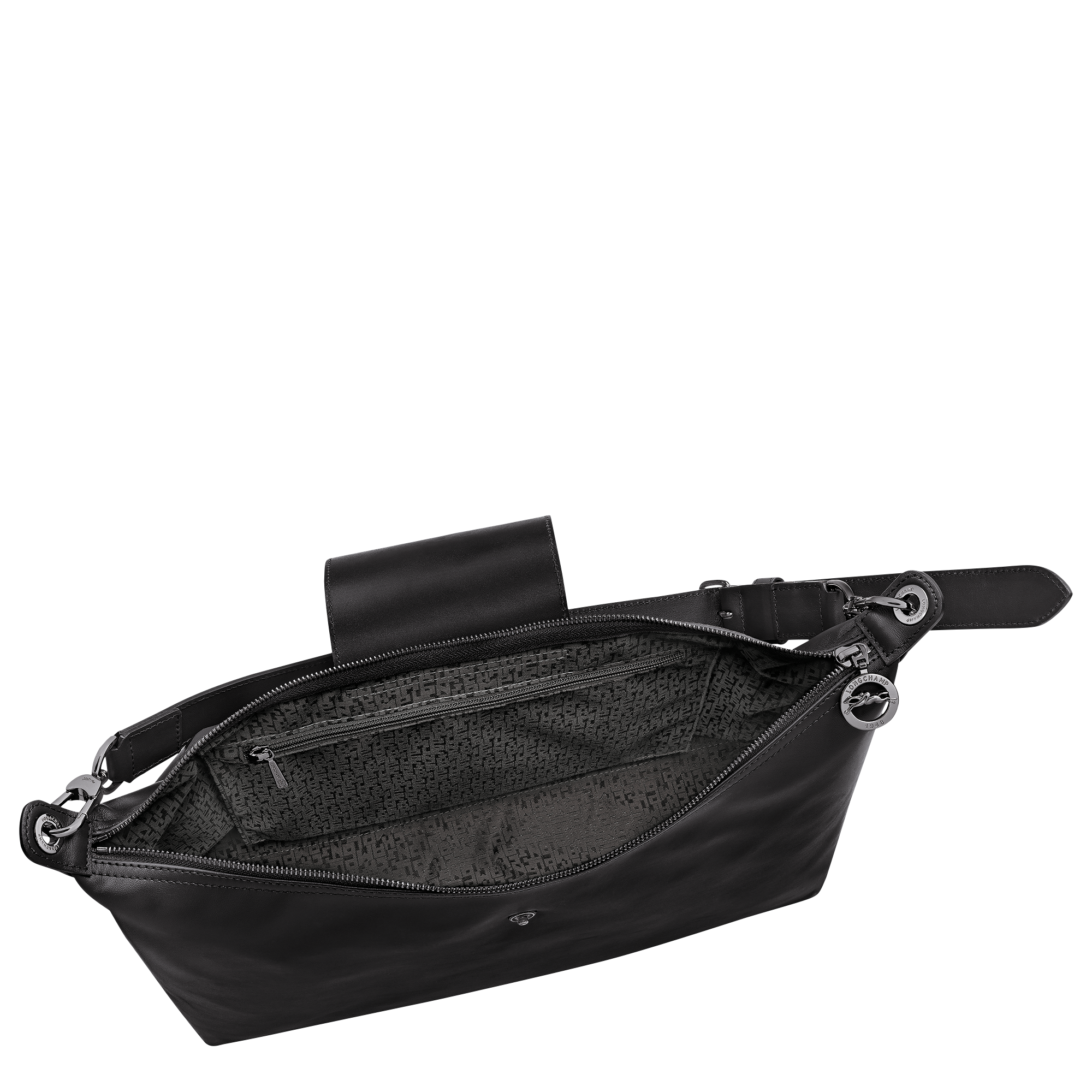 Le Pliage Xtra Mala hobo XL, Preto