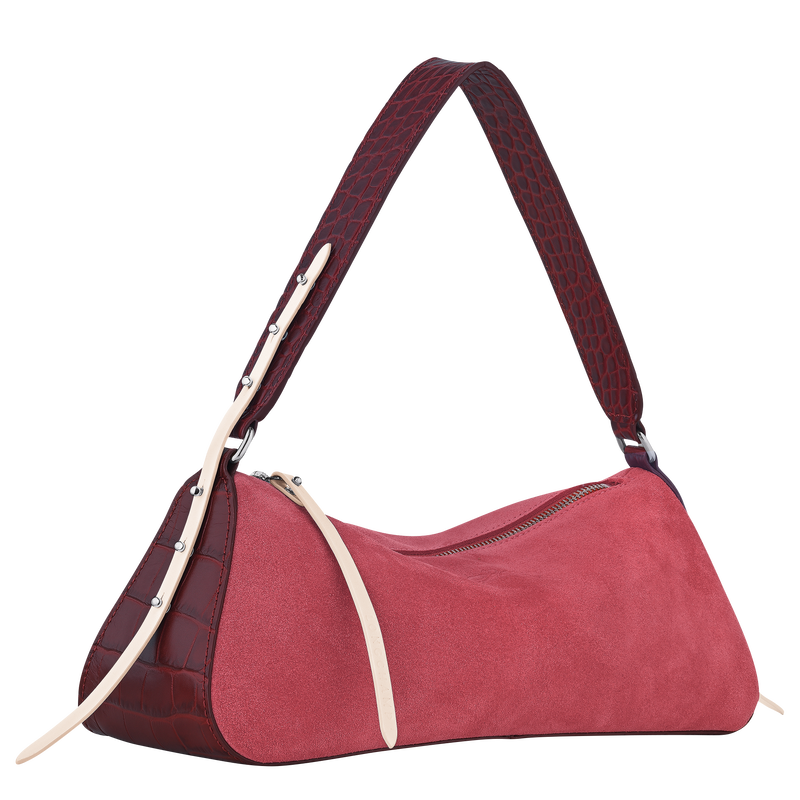 Re-Play S Shoulder bag , Purple - Leather  - View 2 of  4