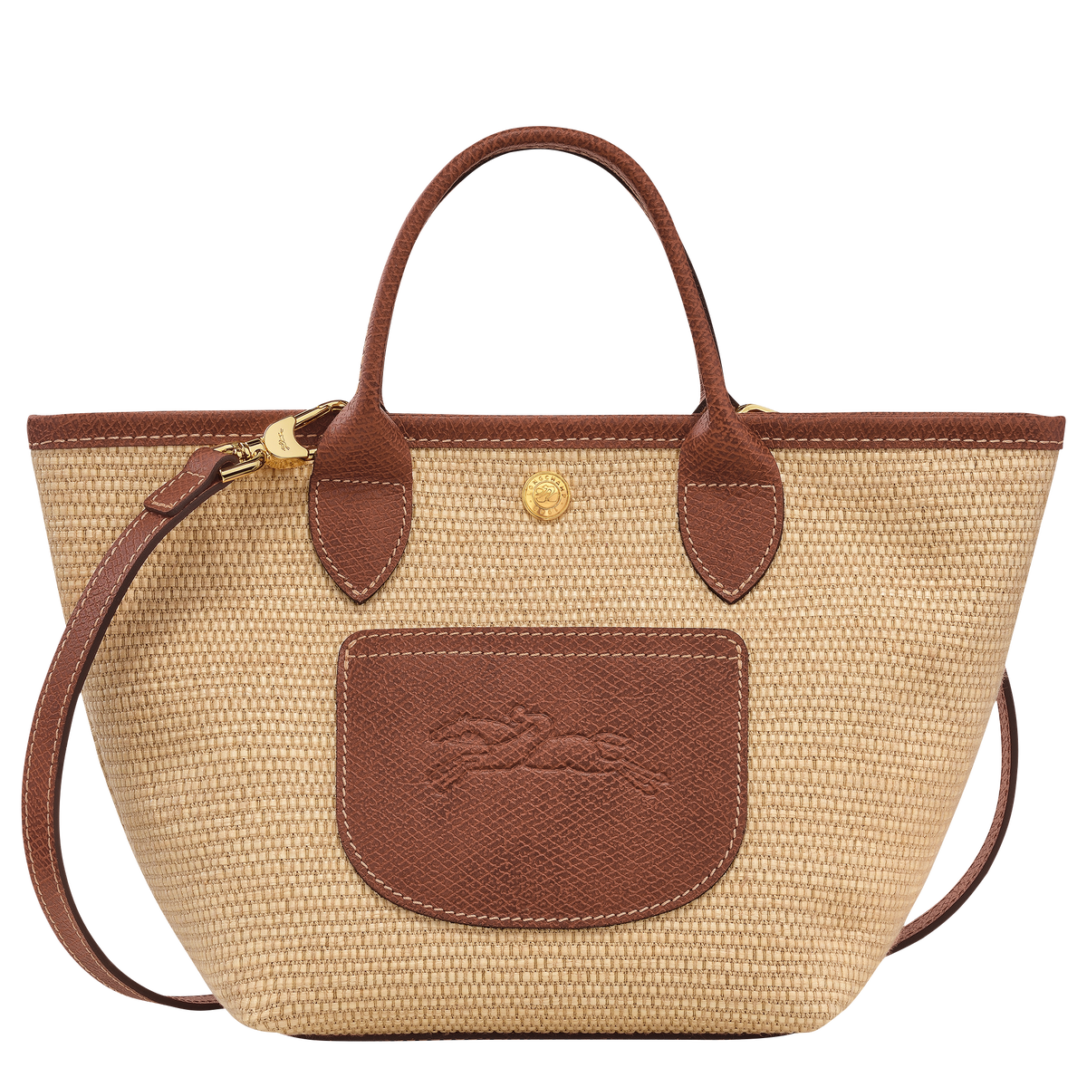 Женская сумка Longchamp Le Pliage Collection XS Basket, цвет: Коричневый