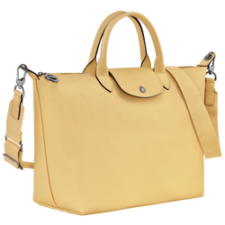 Le Pliage Xtra L Handbag , Wheat - Leather