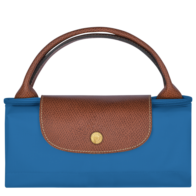 Le Pliage Original S Travel bag , Cobalt - Recycled canvas  - View 5 of 5