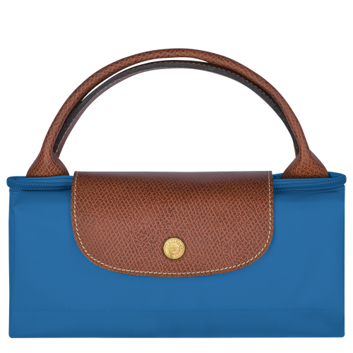 Le Pliage Original S Travel bag , Cobalt - Recycled canvas - View 5 of 5