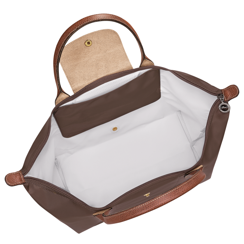 Le Pliage Original L Handbag , Mocha - Canvas  - View 4 of 6