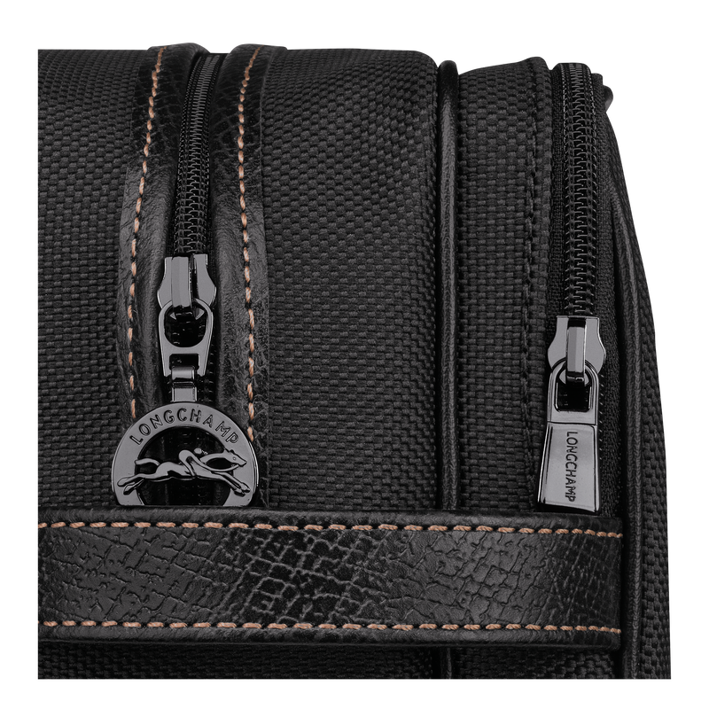 Boxford Toiletry case , Black - Recycled canvas  - View 4 of  5