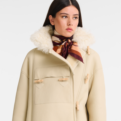 null Coat, Ecru