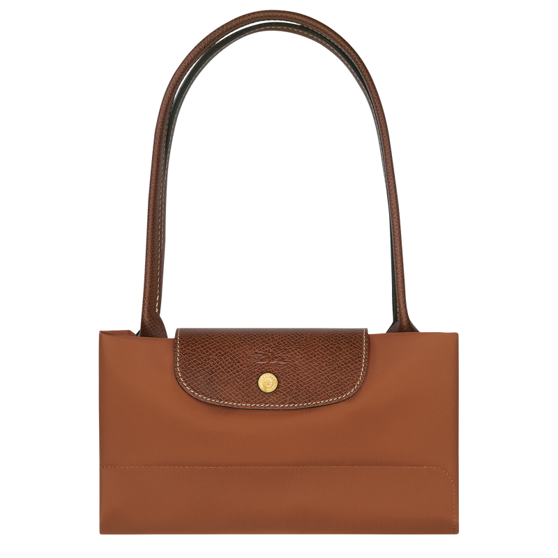 Le Pliage Original M Tote bag , Cognac - Recycled canvas  - View 7 of  7