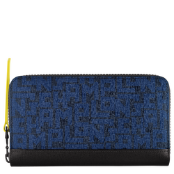 Lange Brieftasche mit Rundum-Reißverschluss