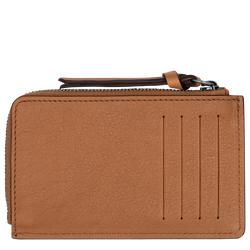 Longchamp 3D Card holder , Natural - Leather