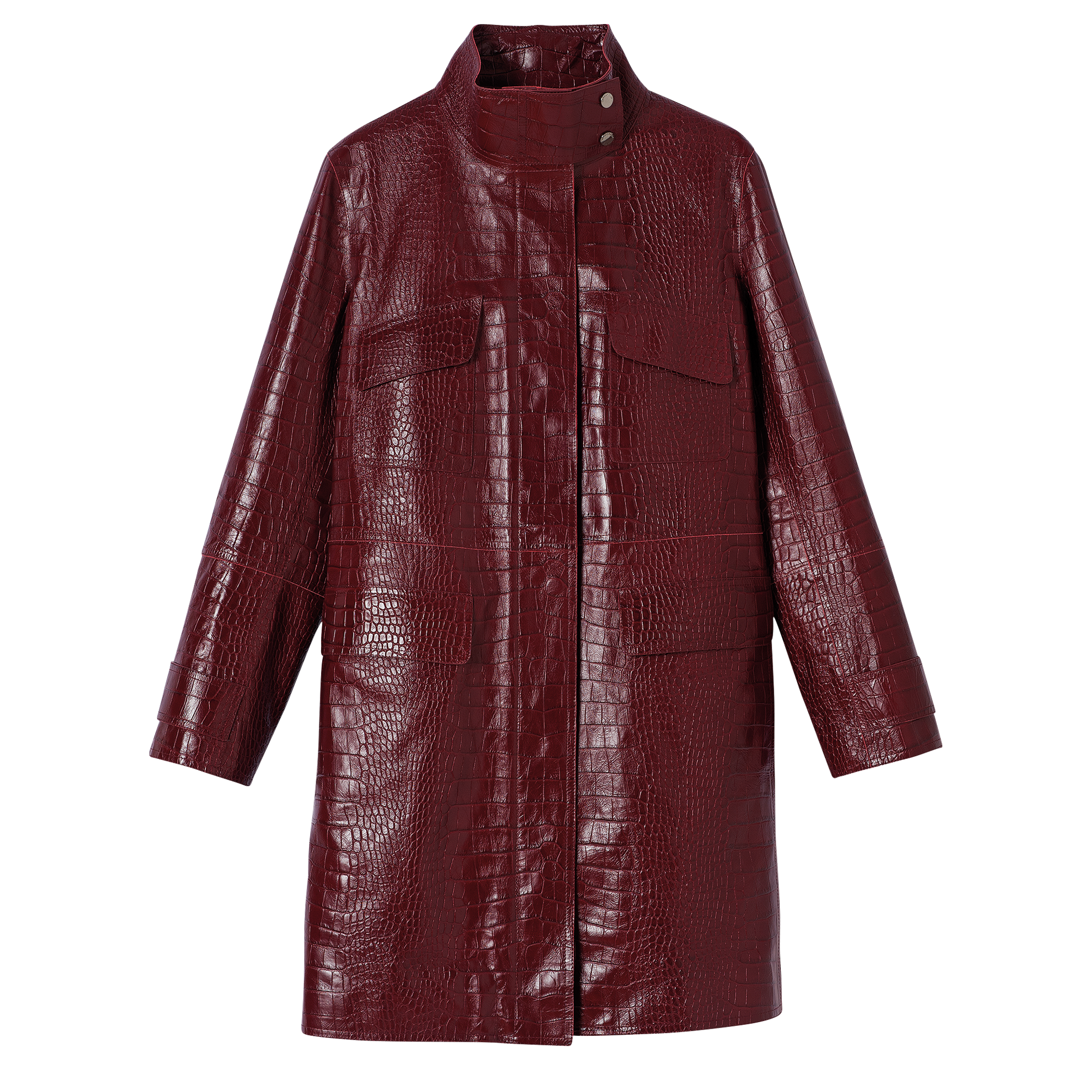 longchamp leather jacket