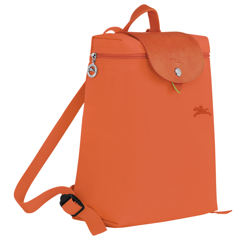 Le Pliage Green 後背包 M , 橘紅色 - 再生帆布  - 查看 2 5