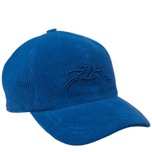 Casquette , Velours - Cobalt - Vue 1 de 2
