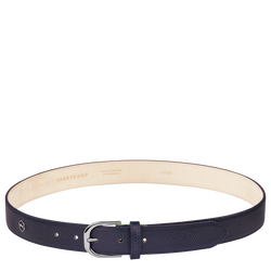 Ceinture femme Le Pliage , Cuir - Myrtille