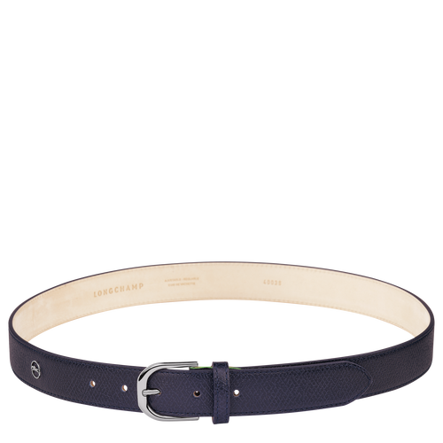 Le Pliage Ladies' Belt , Bilberry - Leather - View 1 of  2