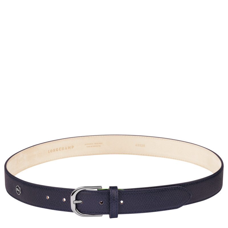 Le Pliage Ladies' Belt , Bilberry - Leather  - View 1 of  2