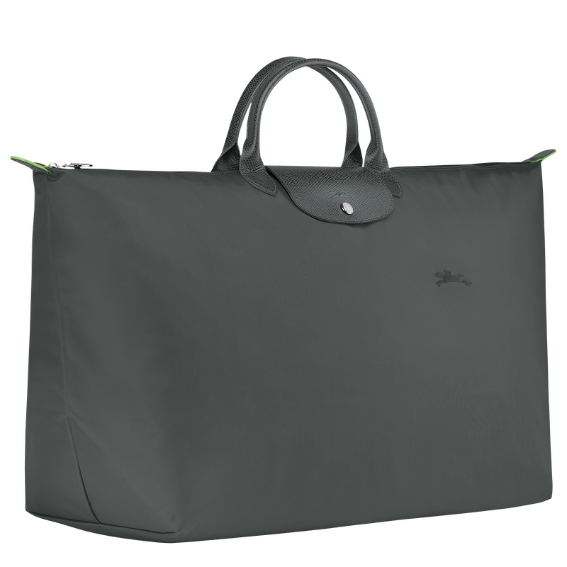 Le Pliage Green M Travel bag , Graphite - Recycled canvas  - View 3 of  6